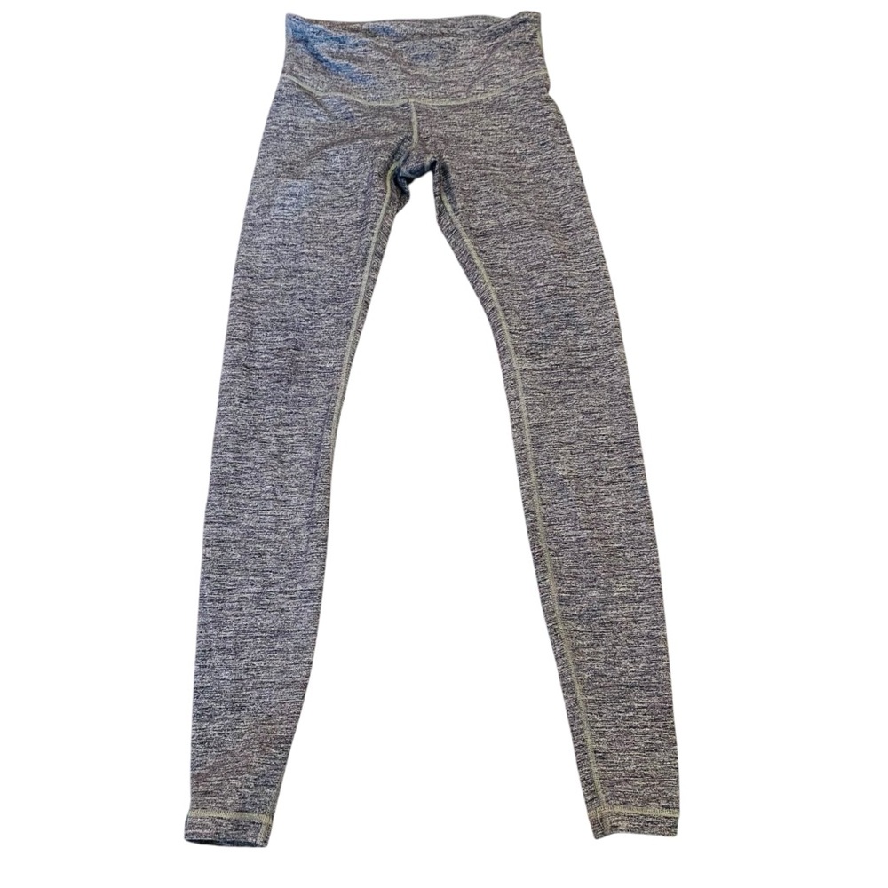 LULULEMON Wunder Under Space Dye Gray Leggings
